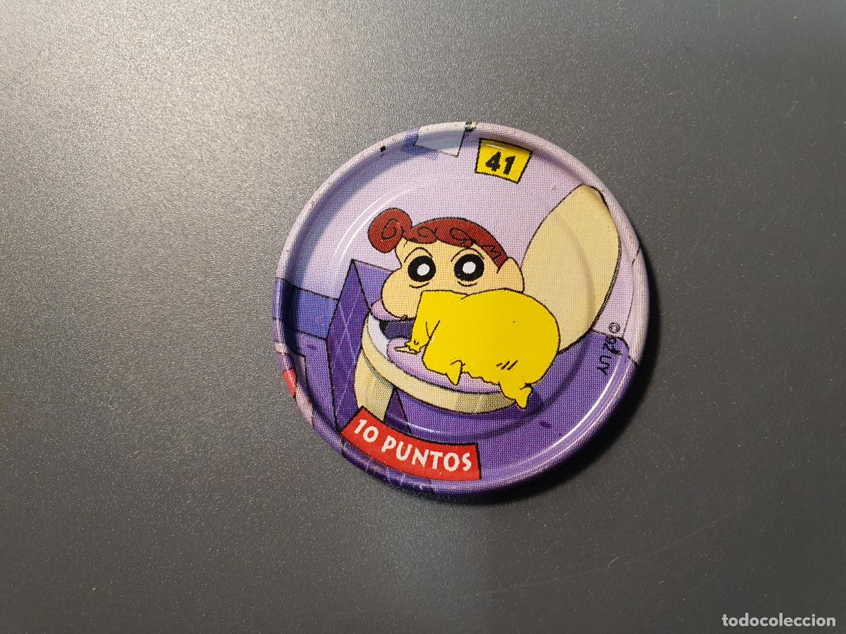 Juguetes antiguos y Juegos de colecci&oacute;n: TAZO CHAPA BOLLYCAO -- 1997 -- METAL RAPPERS SHINCHAN SHIN CHAN - ESPA&Ntilde;A -- N&ordm; 41