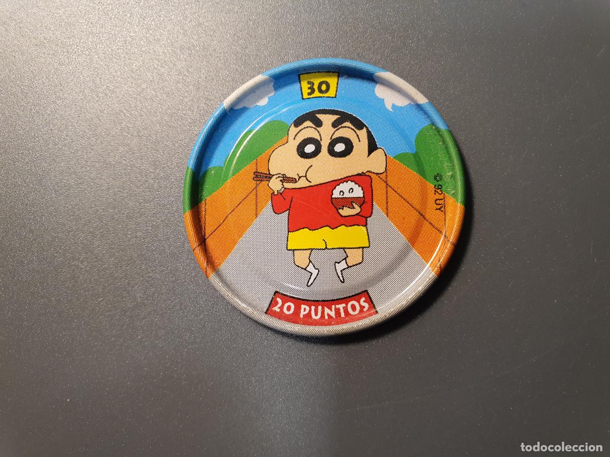 Juguetes antiguos y Juegos de colecci&oacute;n: TAZO CHAPA BOLLYCAO -- 1997 -- METAL RAPPERS SHINCHAN SHIN CHAN - ESPA&Ntilde;A -- N&ordm; 30