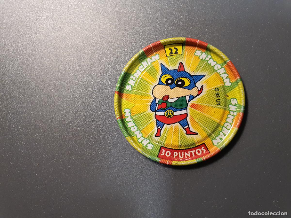 Juguetes antiguos y Juegos de colecci&oacute;n: TAZO CHAPA BOLLYCAO -- 1997 -- METAL RAPPERS SHINCHAN SHIN CHAN - ESPA&Ntilde;A -- N&ordm; 22