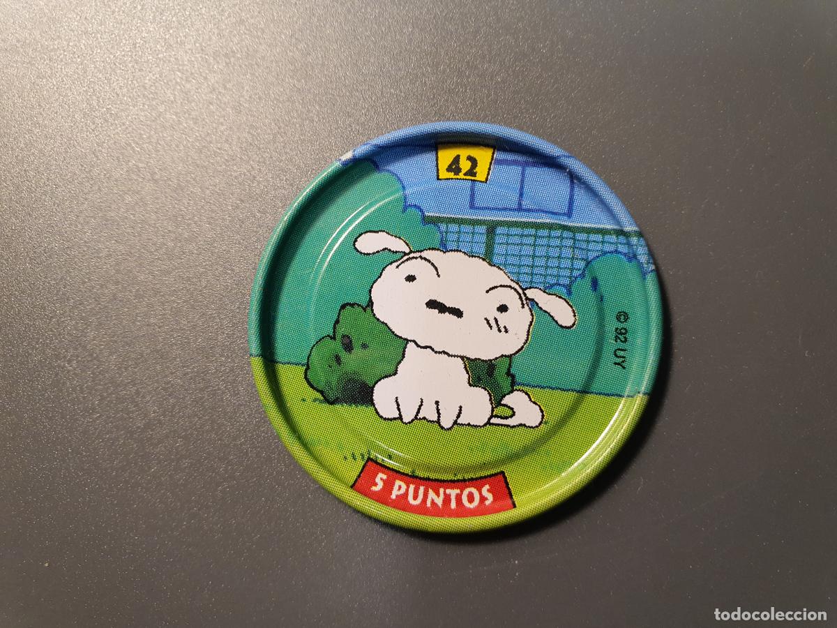 Juguetes antiguos y Juegos de colecci&oacute;n: TAZO CHAPA BOLLYCAO -- 1997 -- METAL RAPPERS SHINCHAN SHIN CHAN - ESPA&Ntilde;A -- N&ordm; 42