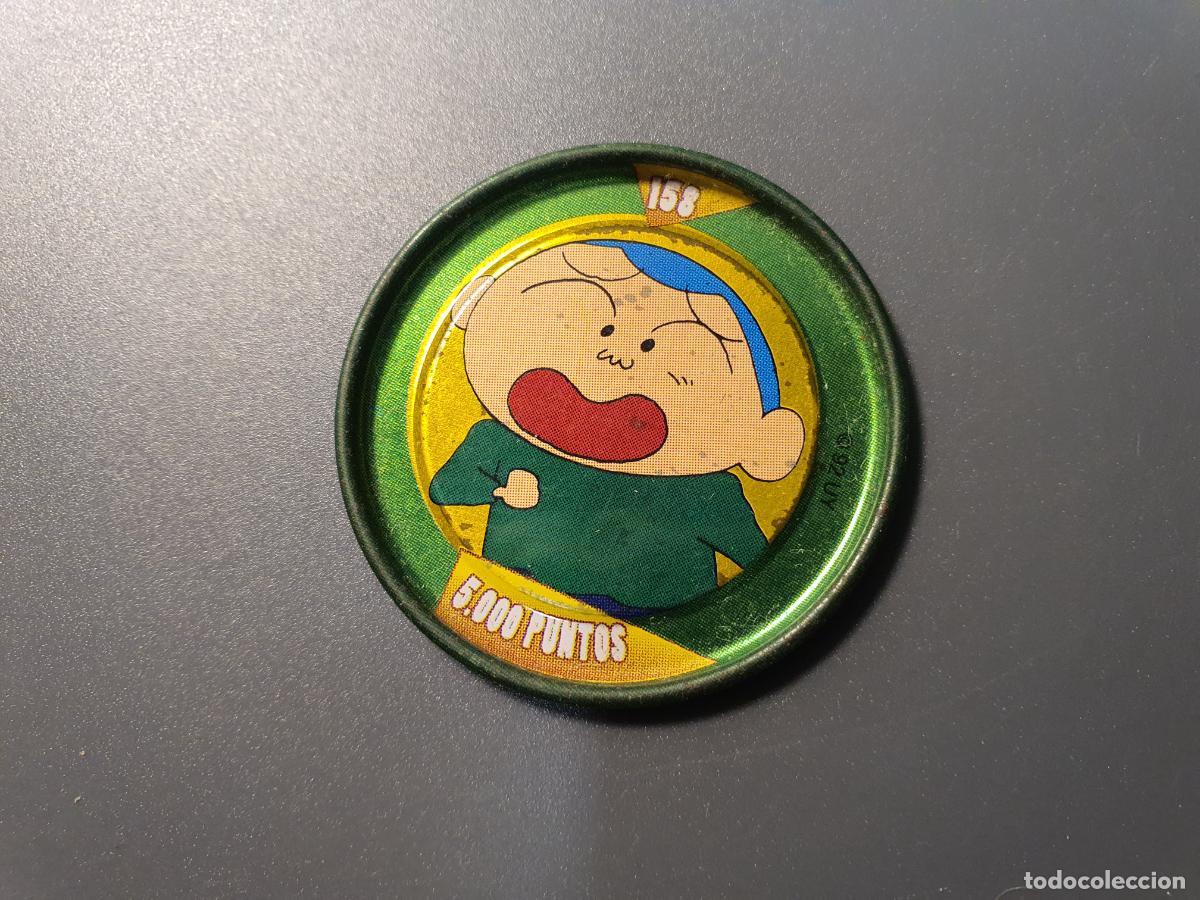 Juguetes antiguos y Juegos de colecci&oacute;n: TAZO CHAPA BOLLYCAO -- 1997 -- METAL RAPPERS SHINCHAN SHIN CHAN - ESPA&Ntilde;A -- N&ordm; 158
