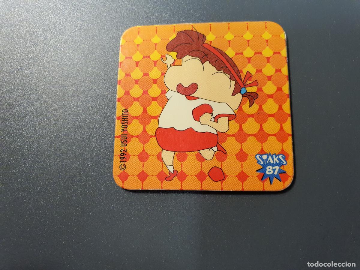 Jouets Anciens et Jeux de collection: TAZO STAKS CROMO SHINCHAN -- 1992 -- PANINI -- N&ordm; 87
