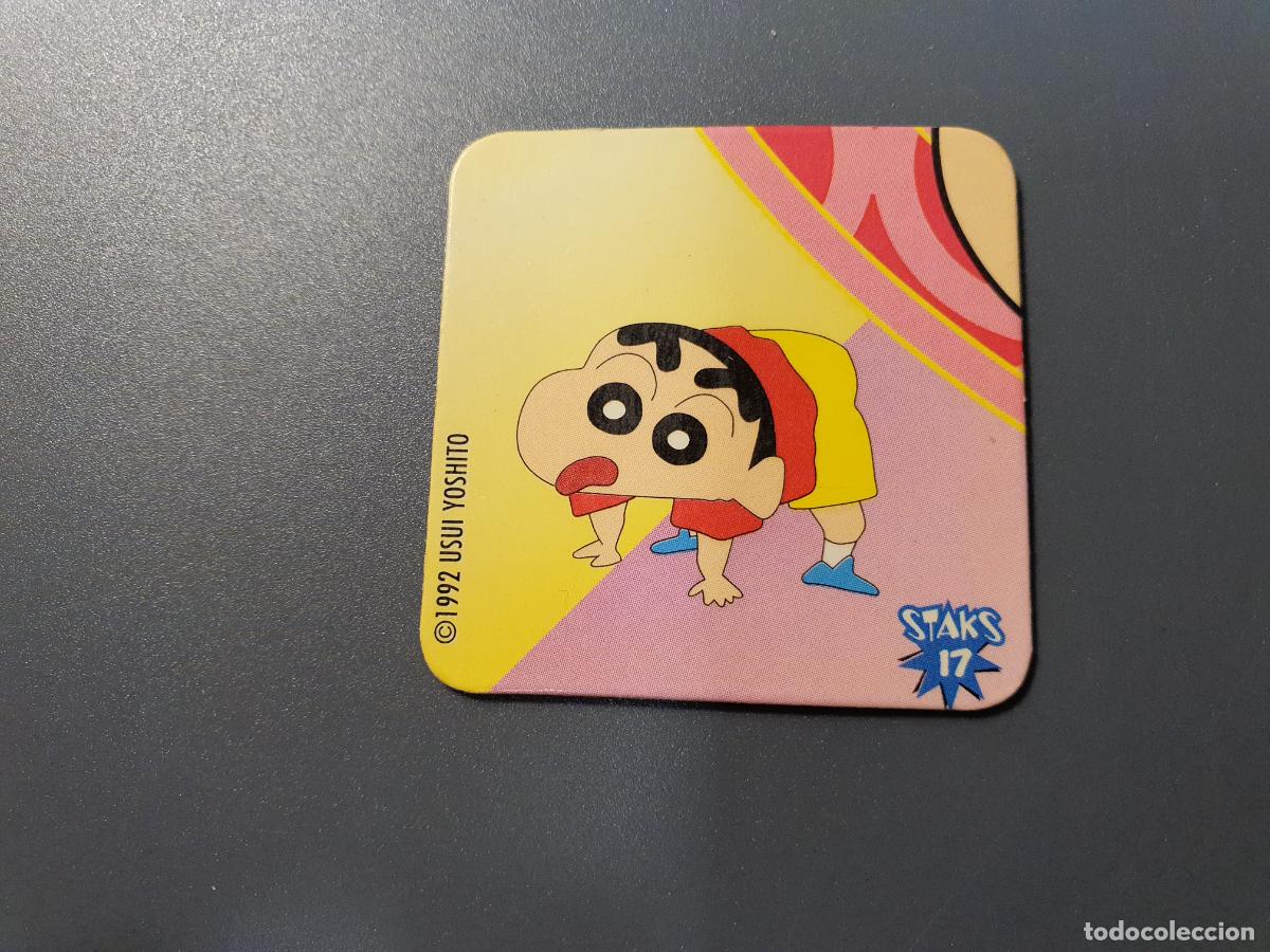 Jouets Anciens et Jeux de collection: TAZO STAKS CROMO SHINCHAN -- 1992 -- PANINI -- N&ordm; 17