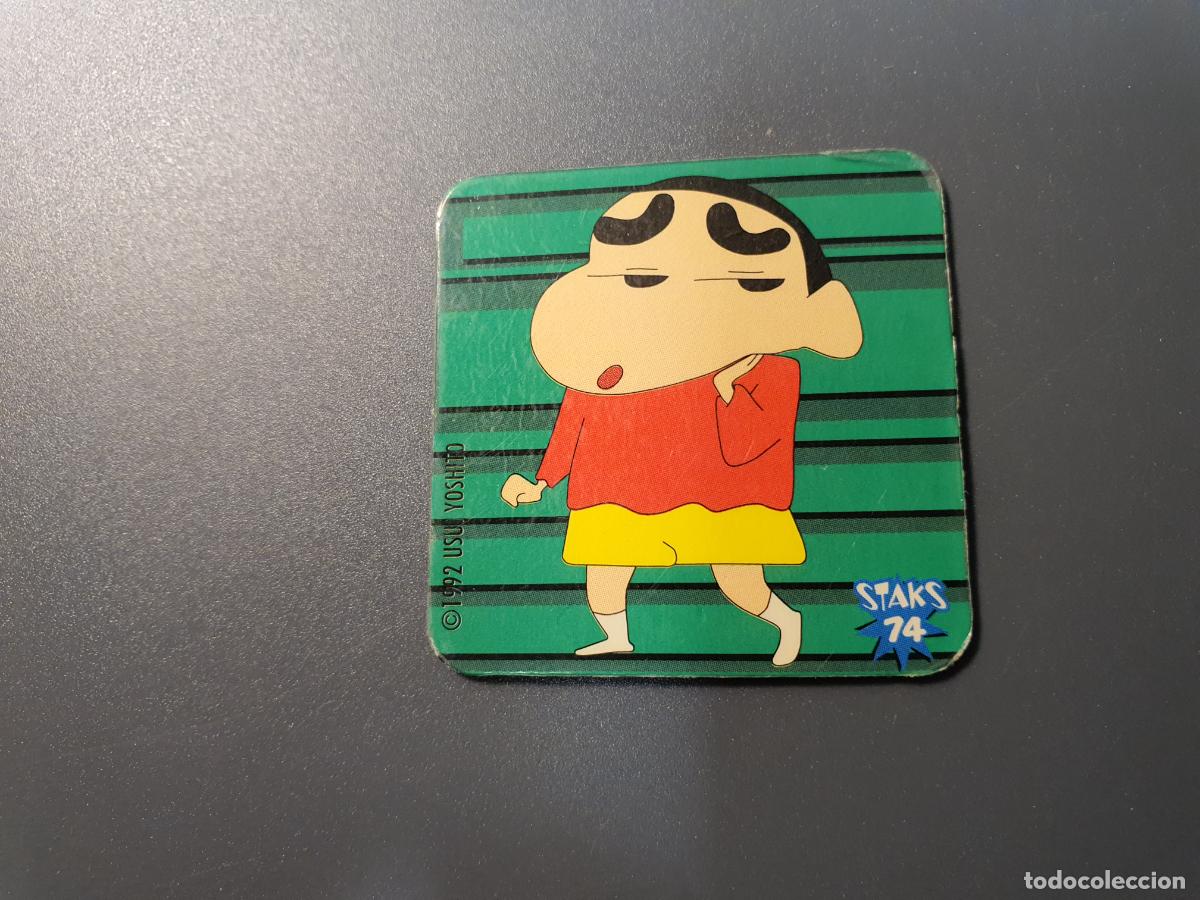 Jouets Anciens et Jeux de collection: TAZO STAKS CROMO SHINCHAN -- 1992 -- PANINI -- N&ordm; 74