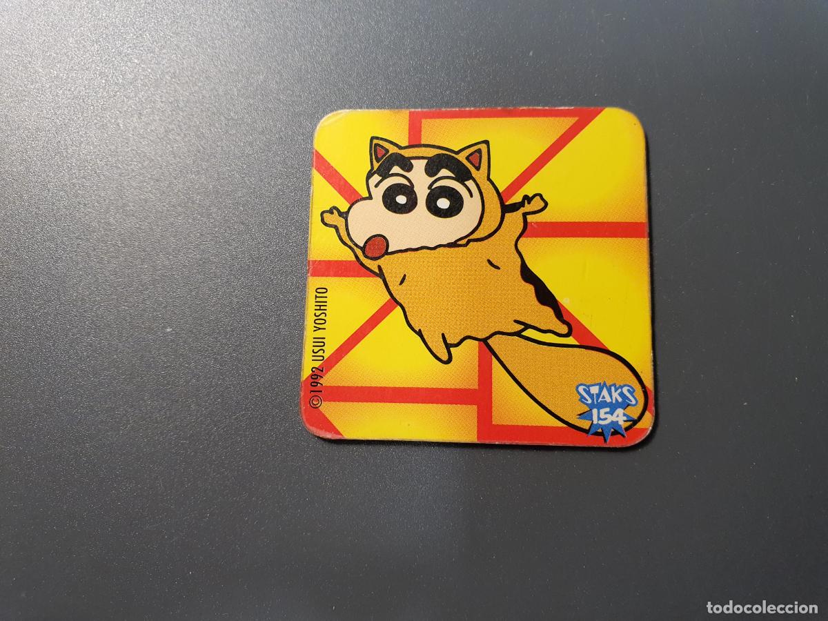 Brinquedos antigos e Jogos de cole&ccedil;&atilde;o: TAZO STAKS CROMO SHINCHAN -- 1992 -- PANINI -- N&ordm; 154