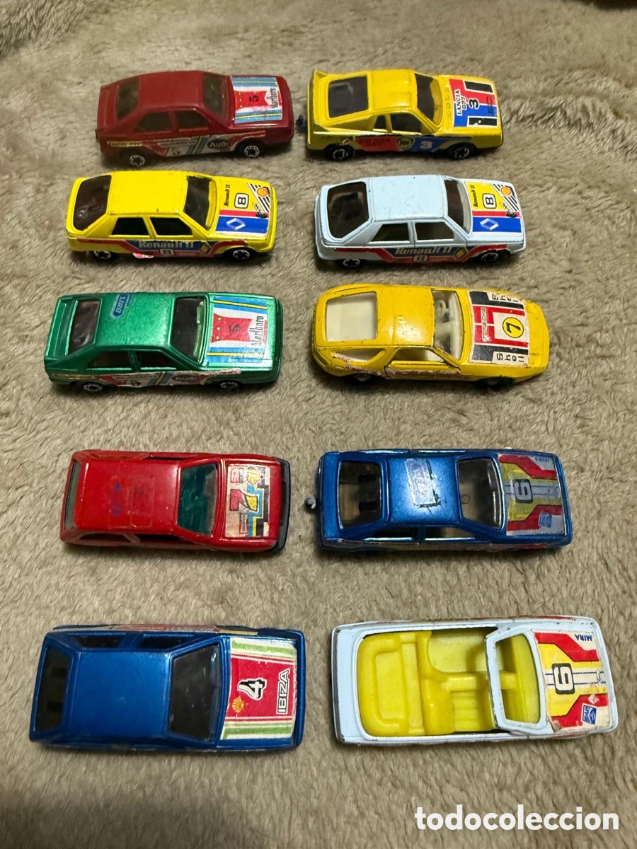 Brinquedos antigos e Jogos de cole&ccedil;&atilde;o: Lote de 10 coches micro machines made in Spain