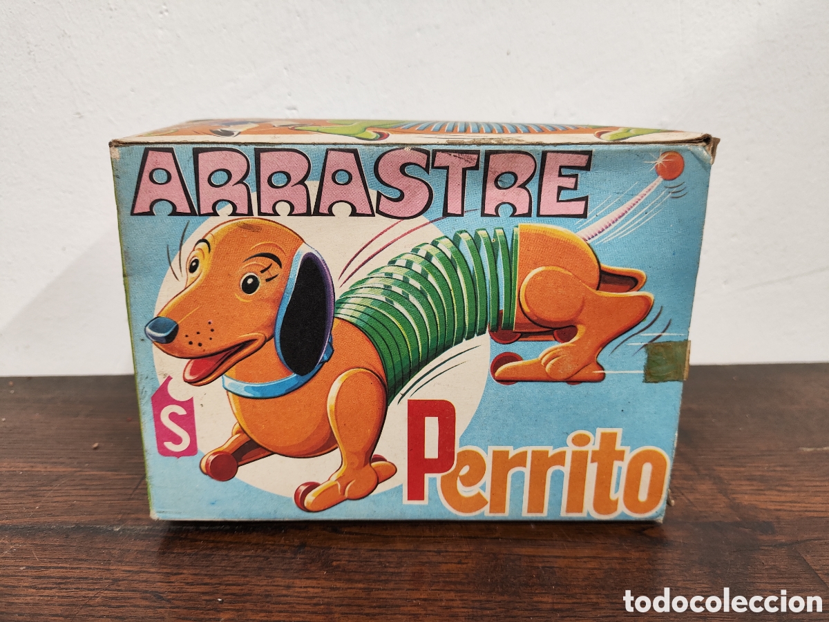 Jouets Anciens et Jeux de collection: ANTIGUO JUGUETE ARRASTRE PERRITO SONDOS