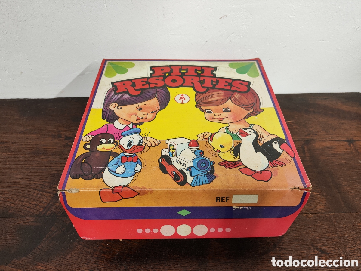 Altes Spielzeug und Spiele: EXPOSITOR DE PITI RESORTES DE MI