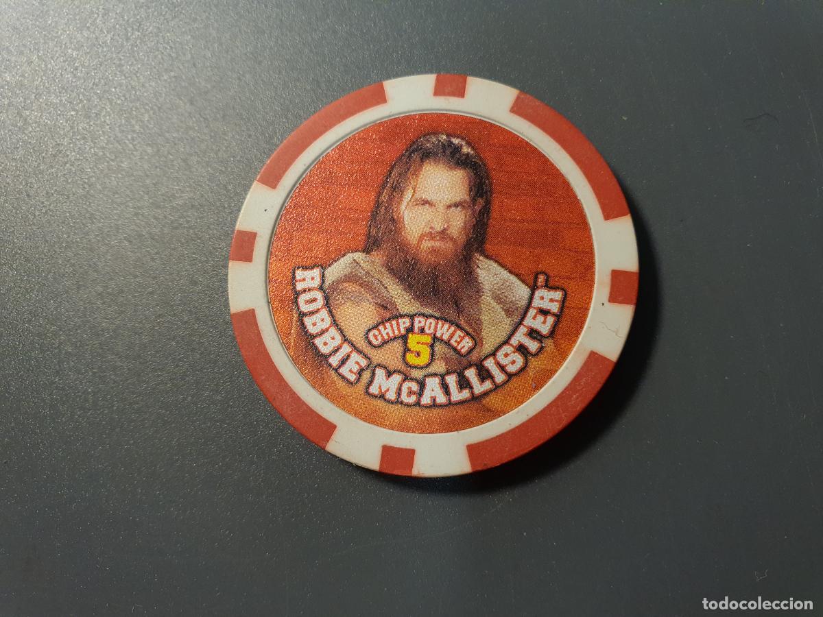 Juguetes antiguos y Juegos de colecci&oacute;n: TAZO WWE CHIPZ 2008 POKER