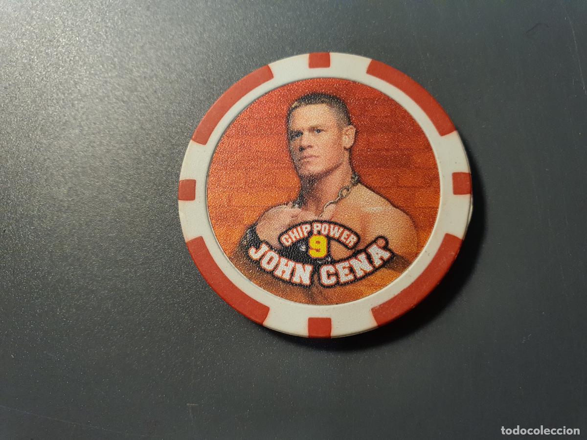 Juguetes antiguos y Juegos de colecci&oacute;n: TAZO WWE CHIPZ 2008 POKER