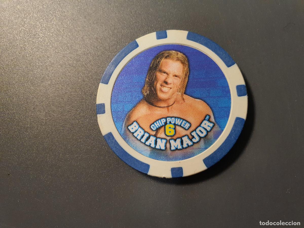 Juguetes antiguos y Juegos de colecci&oacute;n: TAZO WWE CHIPZ 2008 POKER