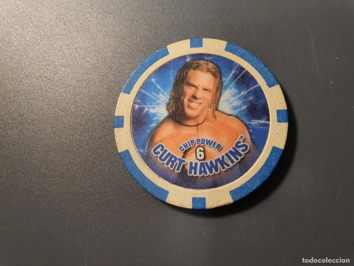 Juguetes antiguos y Juegos de colecci&oacute;n: TAZO WWE CHIPZ 2008 POKER