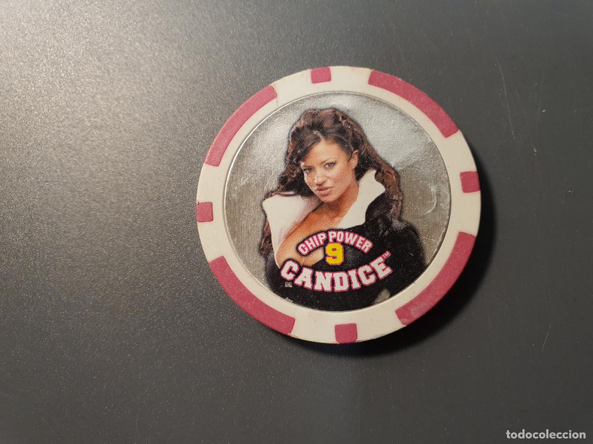 Juguetes antiguos y Juegos de colecci&oacute;n: TAZO WWE CHIPZ 2008 POKER