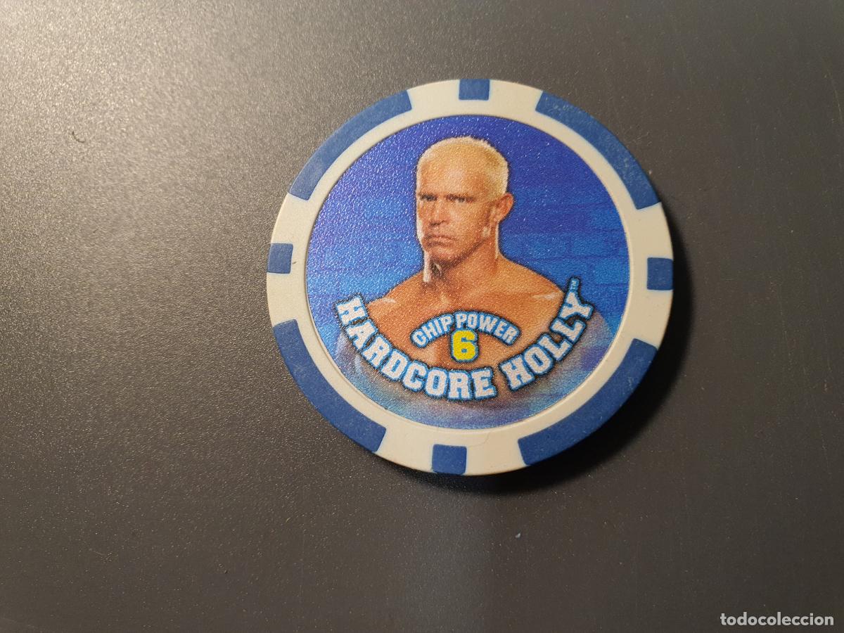 Juguetes antiguos y Juegos de colecci&oacute;n: TAZO WWE CHIPZ 2008 POKER