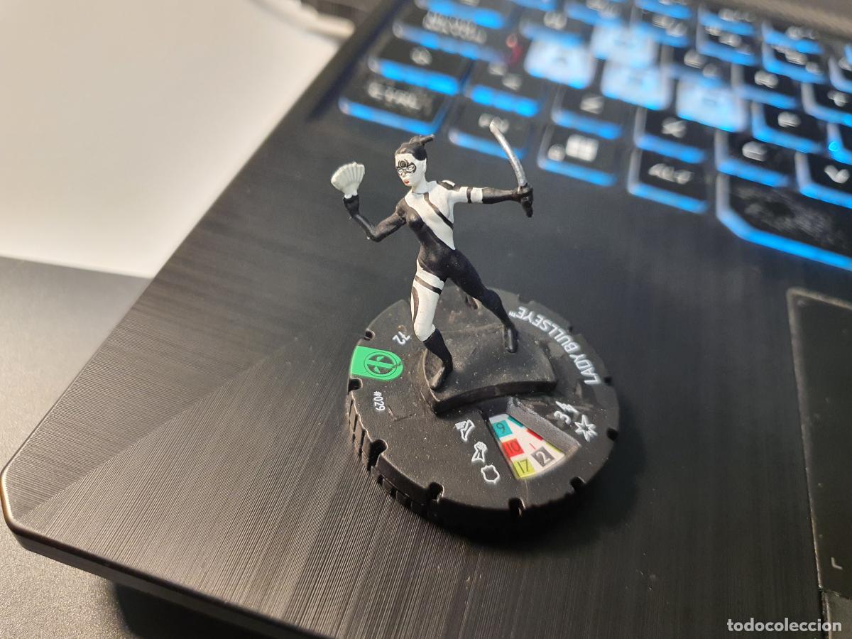 Brinquedos antigos e Jogos de cole&ccedil;&atilde;o: FIGURA HEROCLIX MARVEL 2014 - LADY BULLSEYE