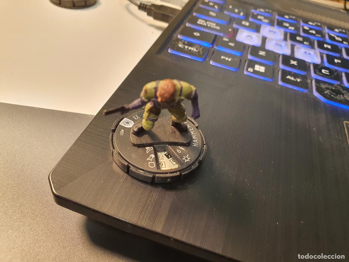 Brinquedos antigos e Jogos de cole&ccedil;&atilde;o: FIGURA HEROCLIX MARVEL 2010 - HAMMER H.A.M.M.E.R. AGENT