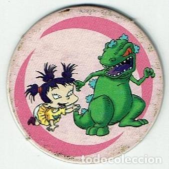 Altes Spielzeug und Spiele: COLECCI&Oacute;N TAZOS AVUI RUGRATS TAZO CART&Oacute;N CAPS POGS PERSONAJE ANIMACI&Oacute;N RAPTOR KIMI 2000 NICKELODEON
