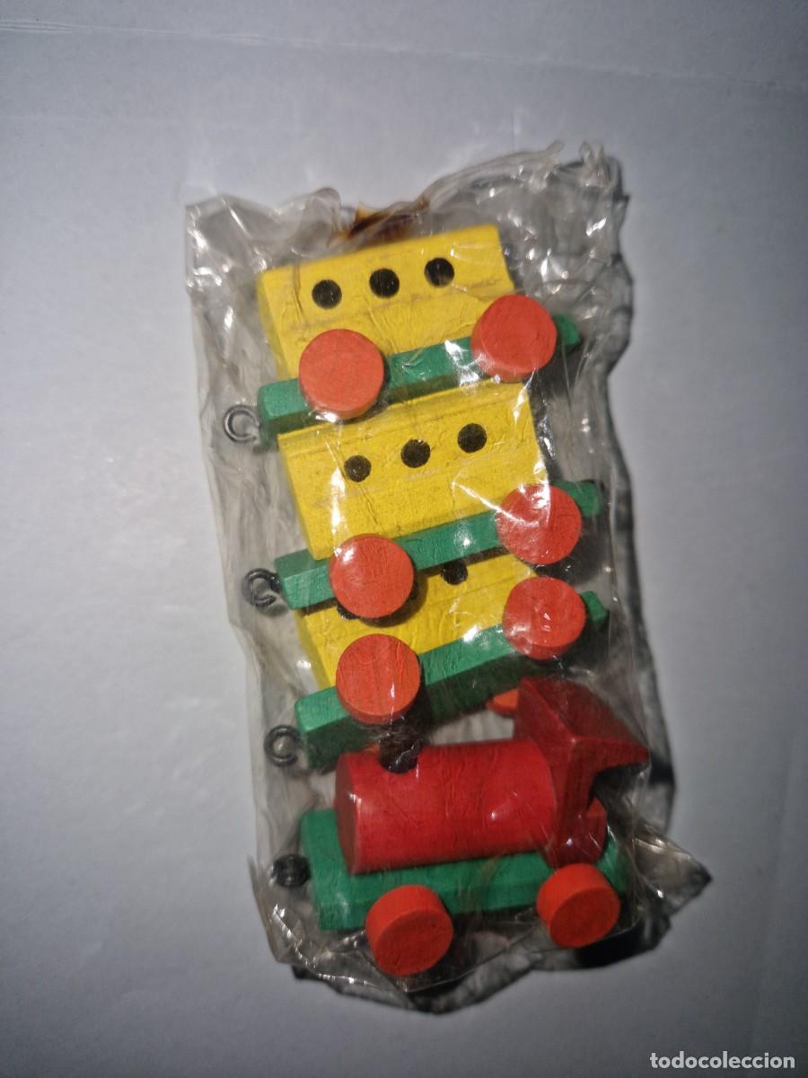Jouets Anciens et Jeux de collection: ANTIGUO TREN DE MADERA, TIPO GOULA, VILA