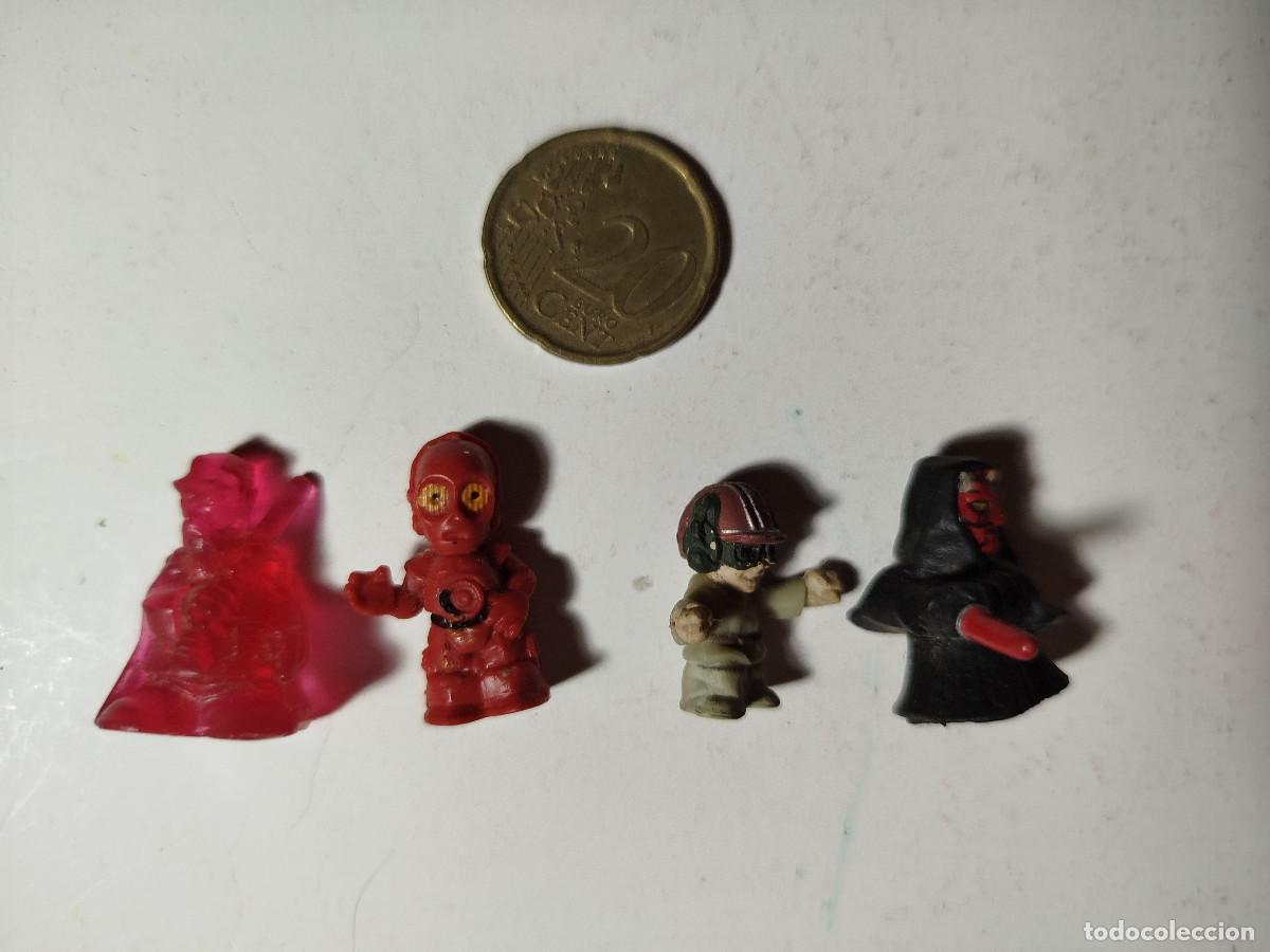 Jouets Anciens et Jeux de collection: Lote miniaturas starwars plastico