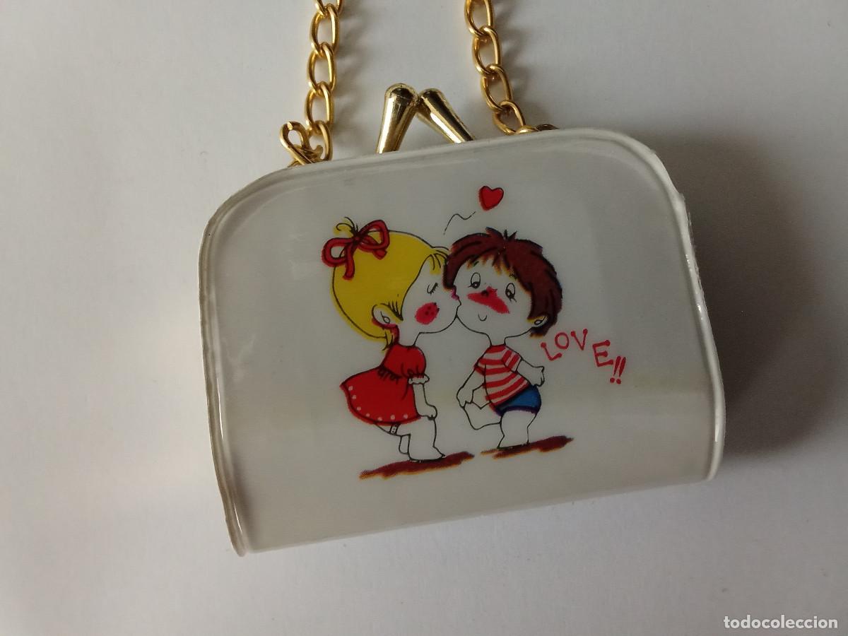 Giocattoli antichi e Giochi di collezione: Monedero con cadenita kiosko a&ntilde;os 60 Sin uso