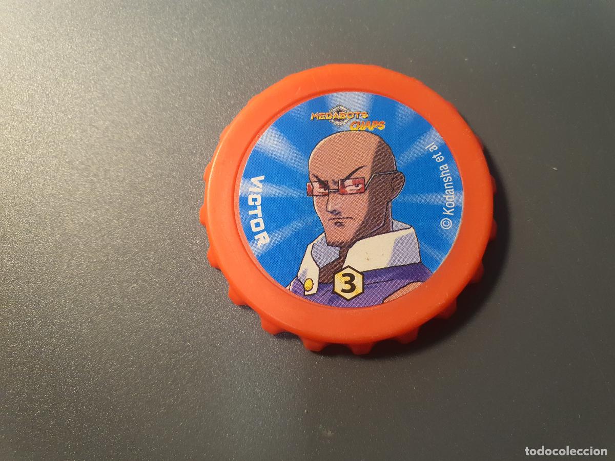 Juguetes antiguos y Juegos de colecci&oacute;n: TAZO MATUTANO CHAPS - MEDABOTS - N&ordm; 3