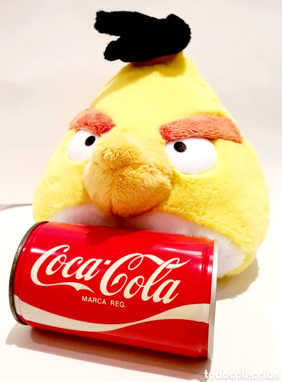 Juguetes antiguos y Juegos de colecci&oacute;n: PELUCHE CHUCK ANGRY BIRDS ORIGINAL DE ROVIO
