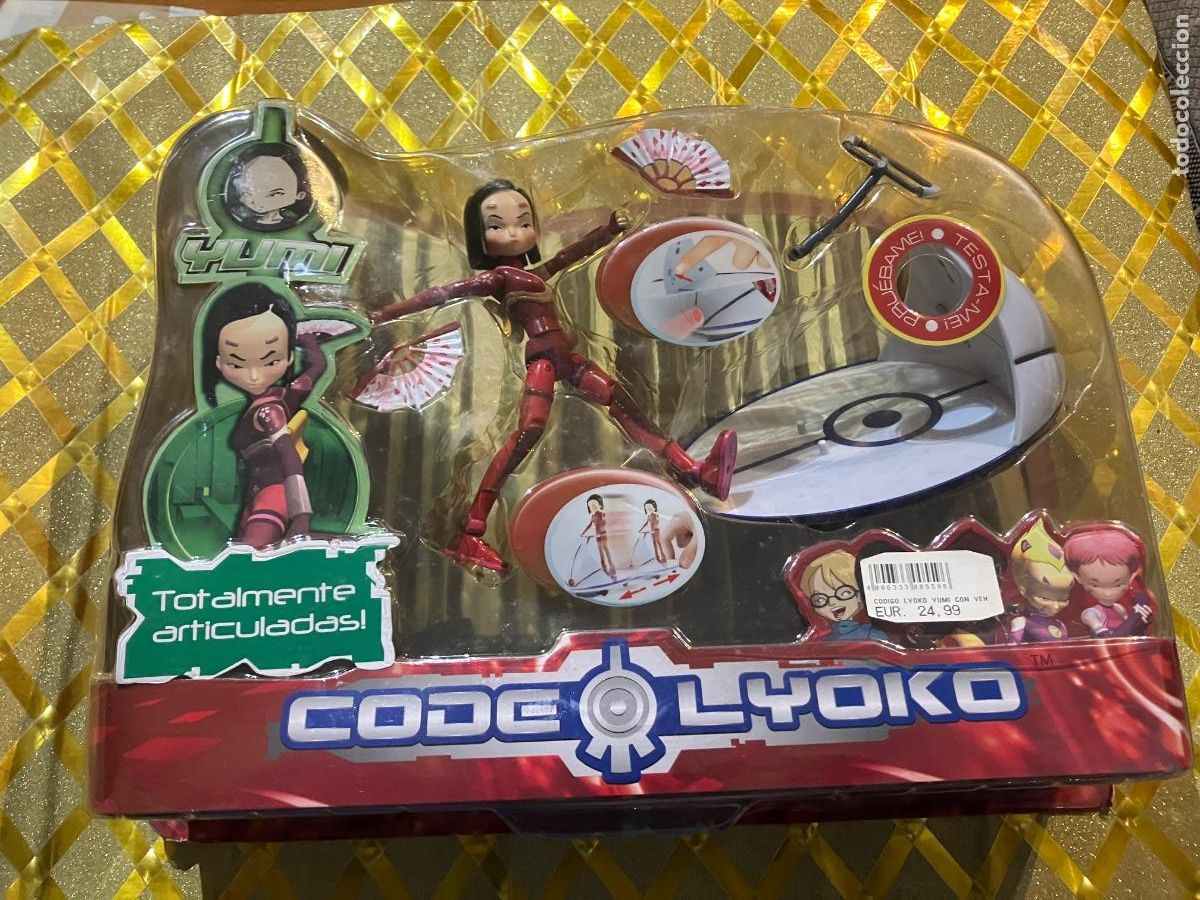 Juguetes antiguos y Juegos de colecci&oacute;n: JUGUETE DE CODE LYOKO CODIGO LYOKO PERSONAJE DE YUMI !