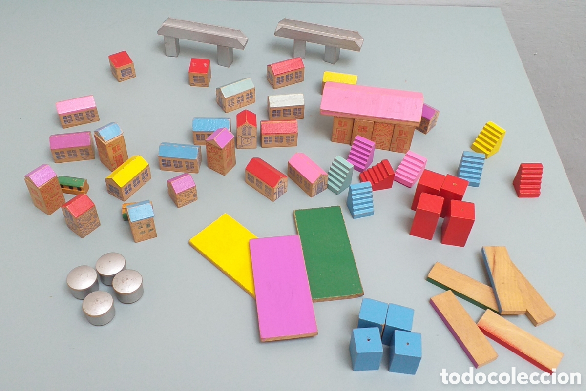Antique Toys and Collectible Games: Casas de madera, casas de juguete