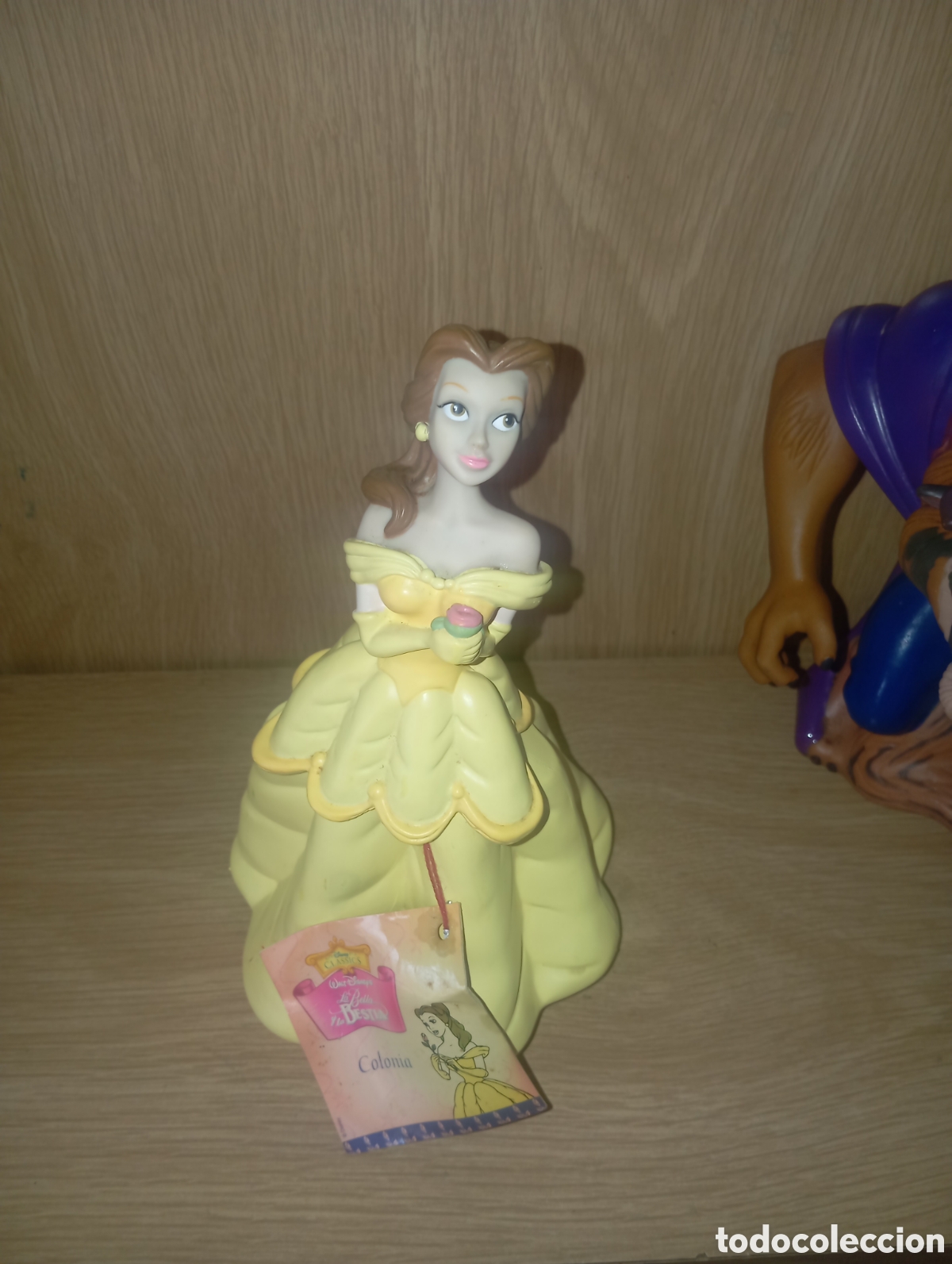 Juguetes antiguos y Juegos de colecci&oacute;n: Figura de Disney la bella y la bestia a&ntilde;os 90