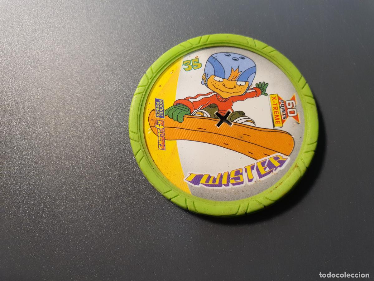 Giocattoli antichi e Giochi di collezione: TAZO PEONZA 2004 - ROLLERS - ROCKET POWER - X TREME - N&ordm; 35