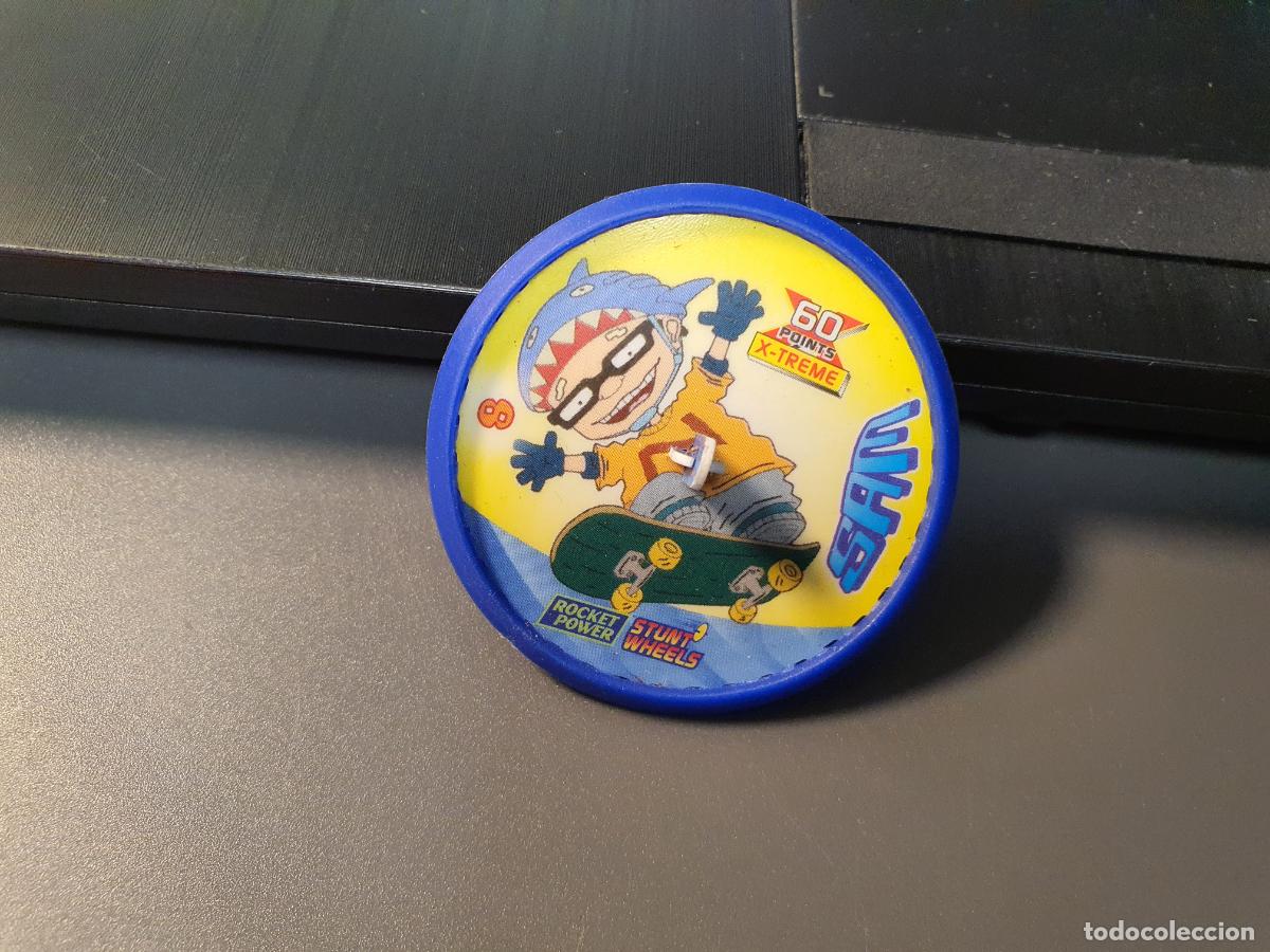Jouets Anciens et Jeux de collection: TAZO PEONZA 2004 - ROLLERS - ROCKET POWER - X TREME - N&ordm; 8