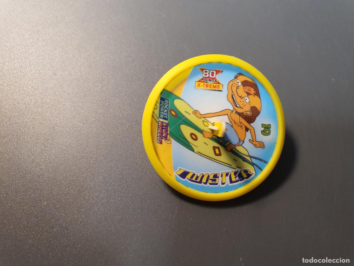 Jouets Anciens et Jeux de collection: TAZO PEONZA 2004 - ROLLERS - ROCKET POWER - X TREME - N&ordm; 19