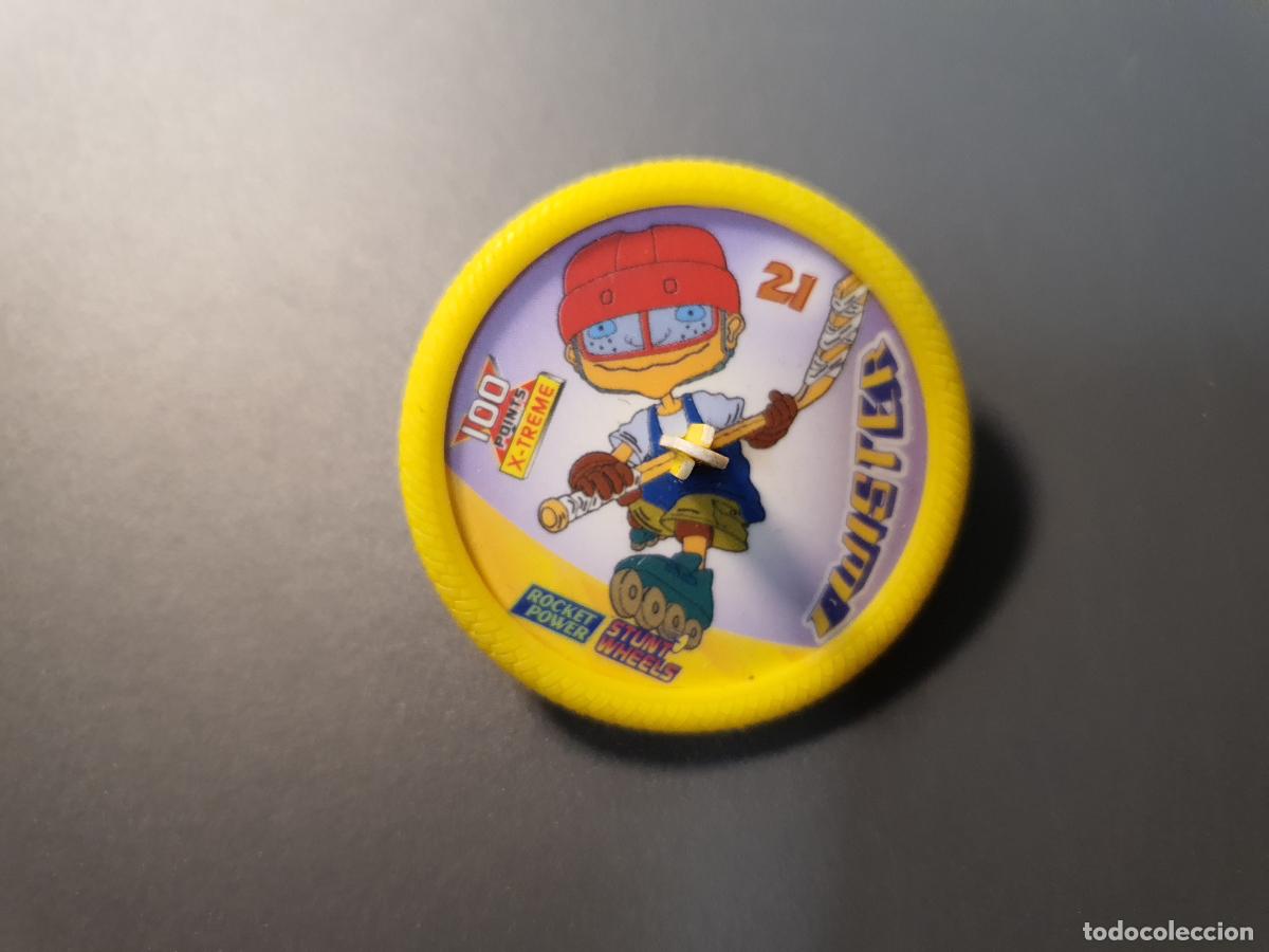 Jouets Anciens et Jeux de collection: TAZO PEONZA 2004 - ROLLERS - ROCKET POWER - X TREME - N&ordm; 21