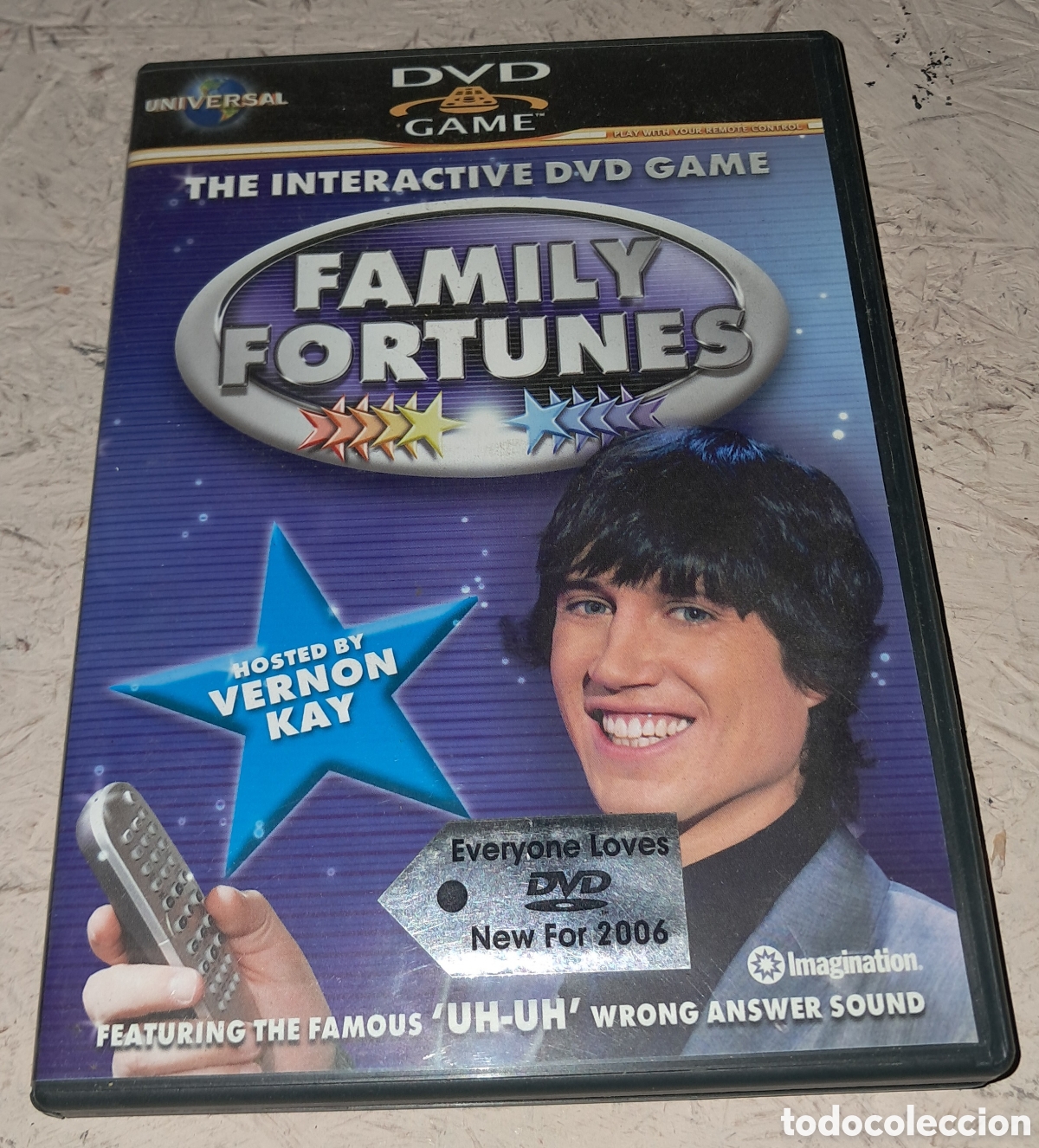 Juguetes antiguos y Juegos de colecci&oacute;n: Juego de mesa interactivo en DVD &rdquo;Family Fortunes&rdquo; basado en el programa de televisi&oacute;n.