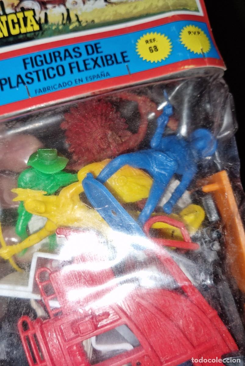 Juguetes antiguos y juegos de colecci&oacute;n: INDIOS , VAQUEROS, DILIGENCIA DEL OESTE DE COMANSI - Foto 2