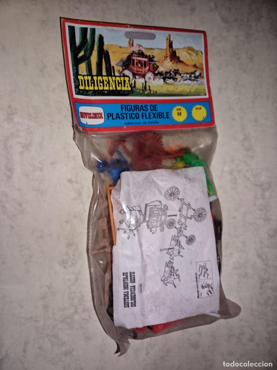 Juguetes antiguos y juegos de colecci&oacute;n: INDIOS , VAQUEROS, DILIGENCIA DEL OESTE DE COMANSI - Foto 4