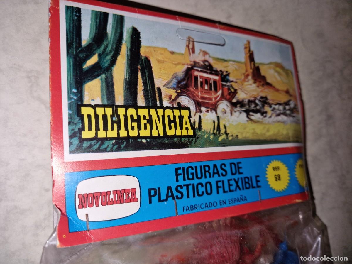 Juguetes antiguos y juegos de colecci&oacute;n: INDIOS , VAQUEROS, DILIGENCIA DEL OESTE DE COMANSI - Foto 5