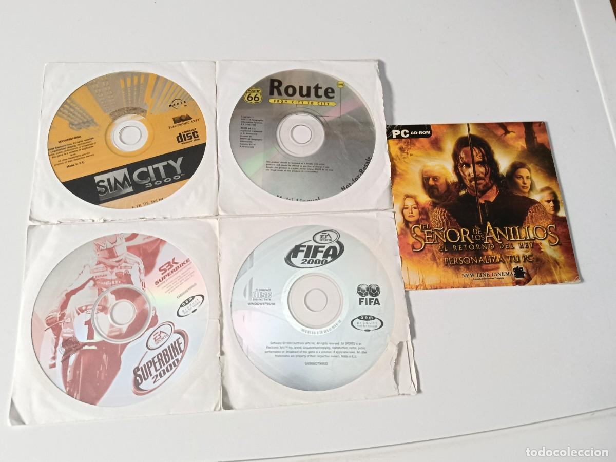 Juguetes antiguos y Juegos de colecci&oacute;n: 5 CD JUEGOS PARA PC VER FOTO