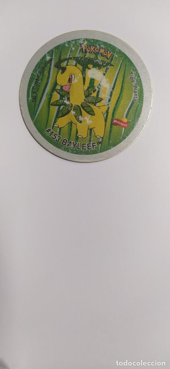 Juguetes antiguos y Juegos de colecci&oacute;n: COLECCI&Oacute;N TAZOS TAZO POKEMON GIGAN TAZO #153 BAYLEEF #154 MEGANIUM
