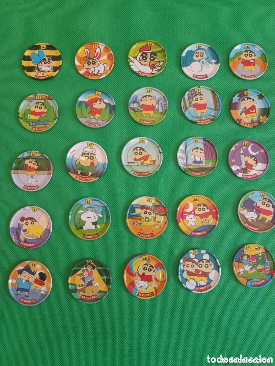 Juguetes antiguos y Juegos de colecci&oacute;n: Colecci&oacute;n completa lote 2/2 Metal Rappers Shinchan Bollycao Serie 1 del 26 al 50