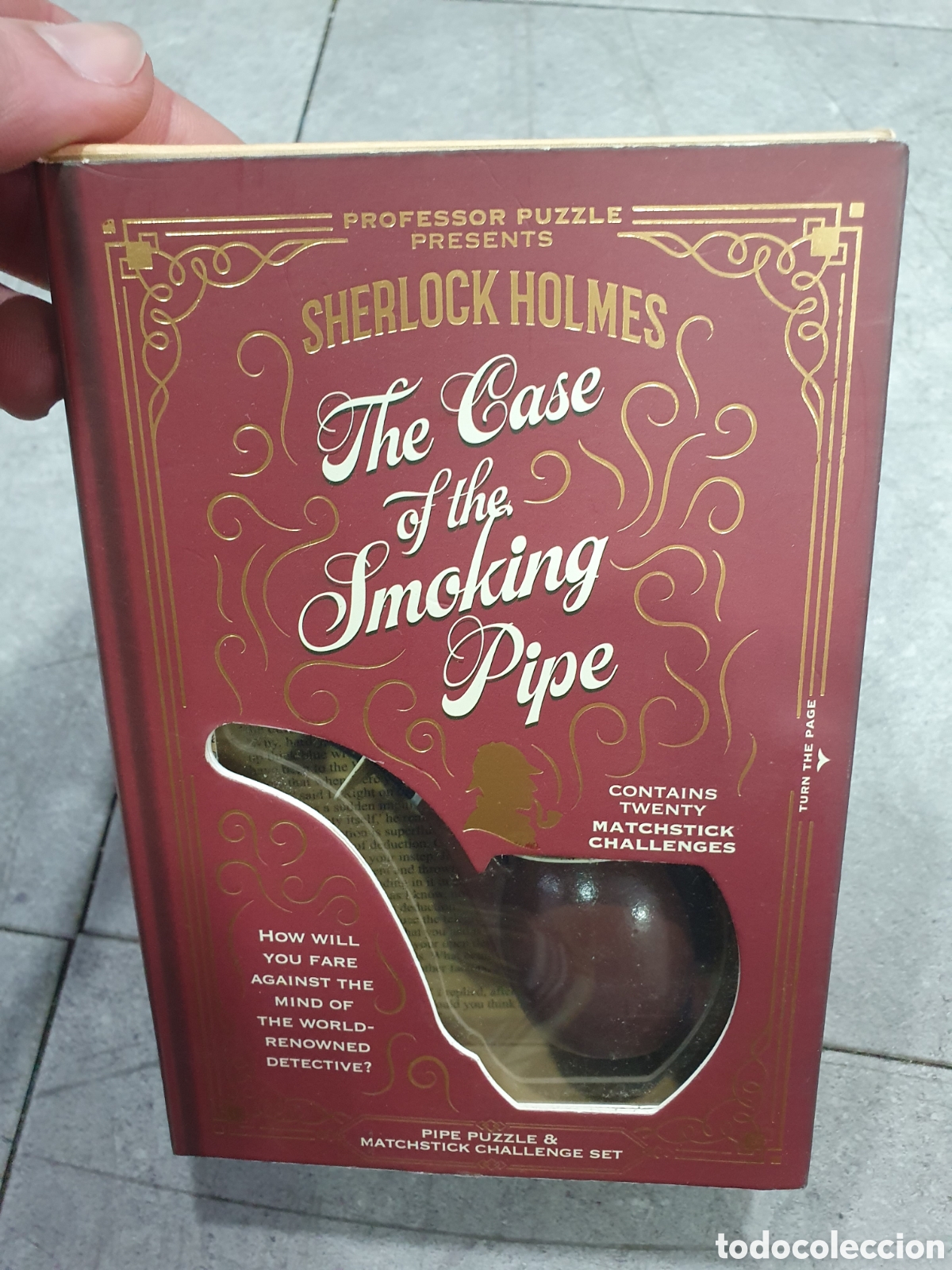 Juguetes antiguos y Juegos de colecci&oacute;n: Pipa Sherlock Holmes. (L77)