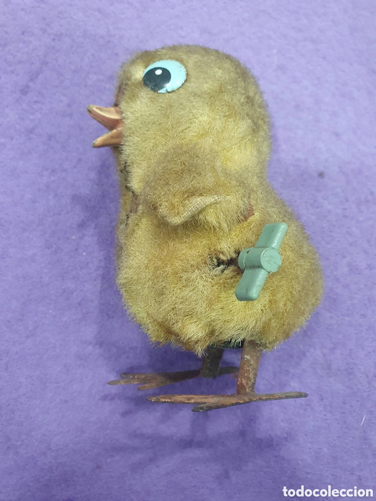 Brinquedos antigos e Jogos de cole&ccedil;&atilde;o: Pollito a cuerda. (L77)