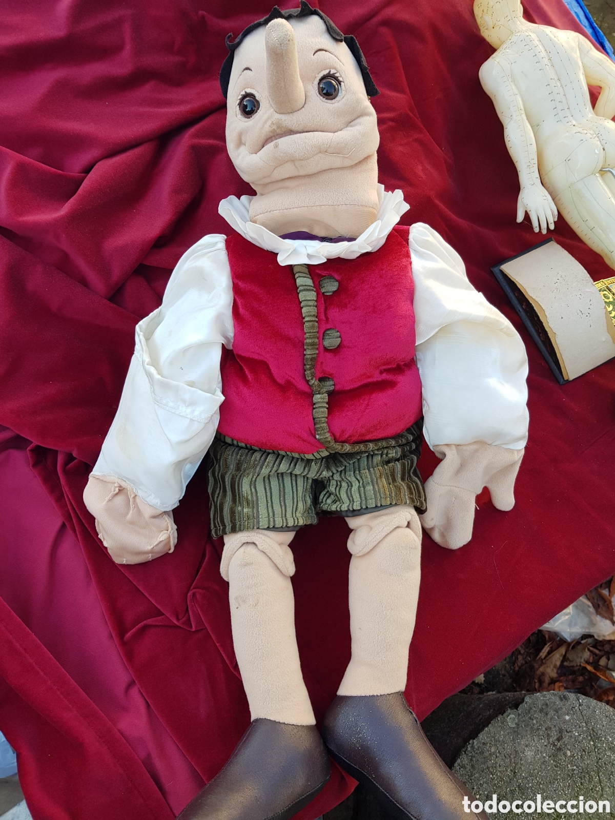Juguetes antiguos y Juegos de colecci&oacute;n: ANTIGUA MARIONETA GIGANTE DE PINOCHO