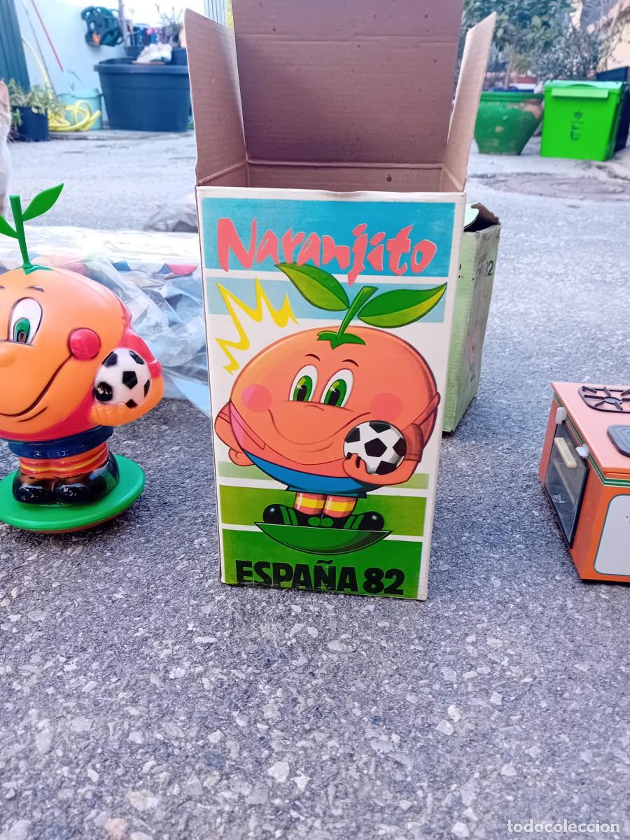 Juguetes antiguos y Juegos de colecci&oacute;n: Tentetieso naranjito nuevo Espa&ntilde;a 82