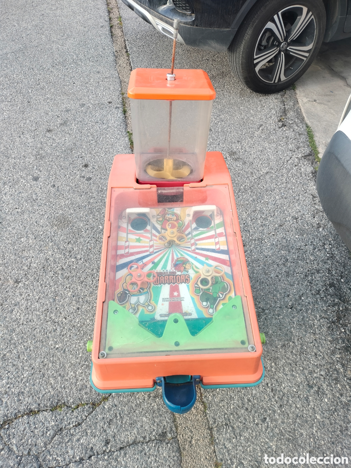 Giocattoli antichi e Giochi di collezione: Antiguo juguete mostrador pinball