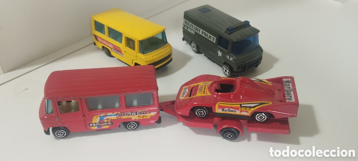 Jouets Anciens et Jeux de collection: Guisval lote furgonetas mercedes