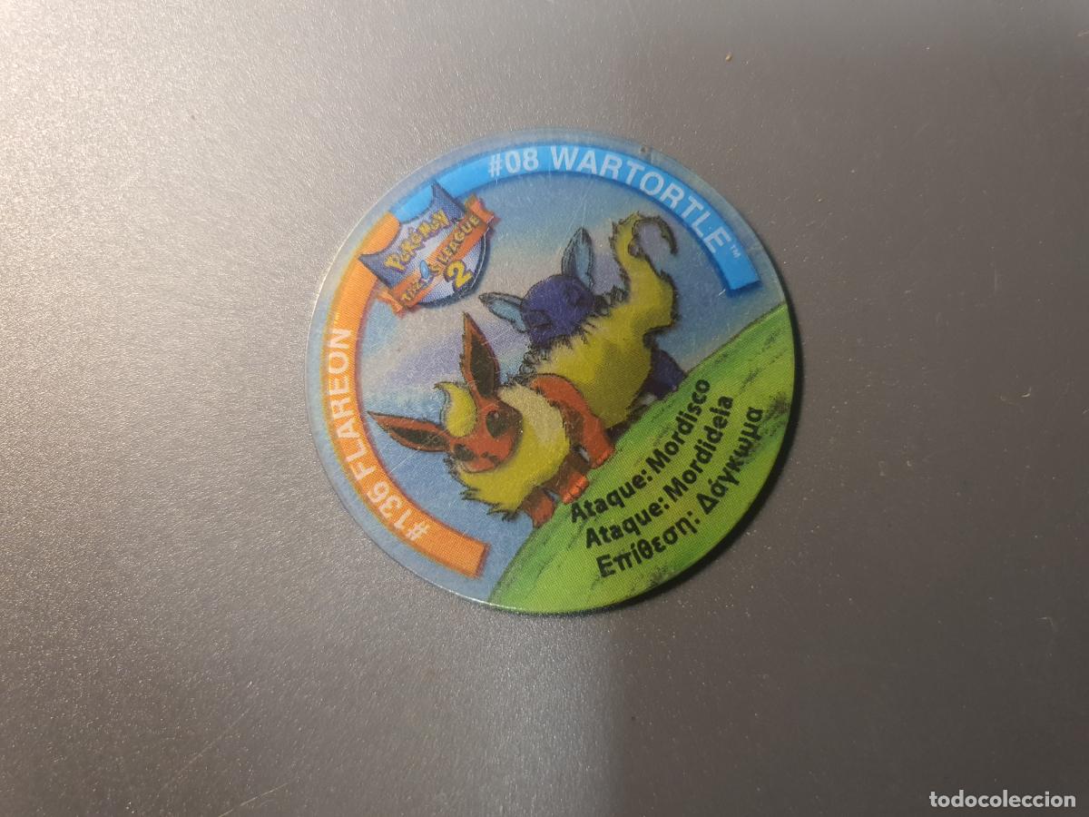 Juguetes antiguos y Juegos de colecci&oacute;n: TAZO POKEMON -- A&Ntilde;O 2002 -- POKEMON TAZOS LEAGUE 2 -- MATUTANO - ESPA&Ntilde;A -- N&ordm; 136 8
