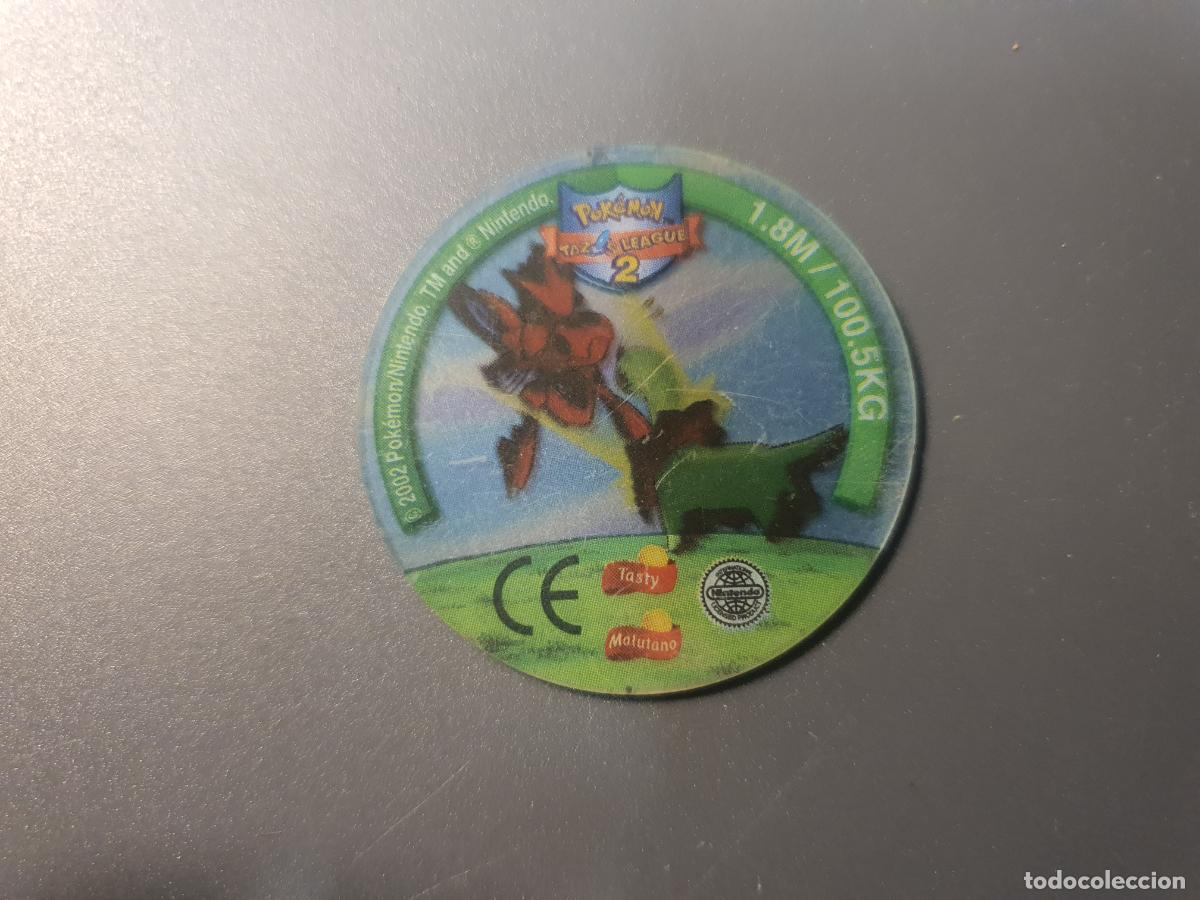 Juguetes antiguos y Juegos de colecci&oacute;n: TAZO POKEMON -- A&Ntilde;O 2002 -- POKEMON TAZOS LEAGUE 2 -- MATUTANO - ESPA&Ntilde;A -- N&ordm; 154 212