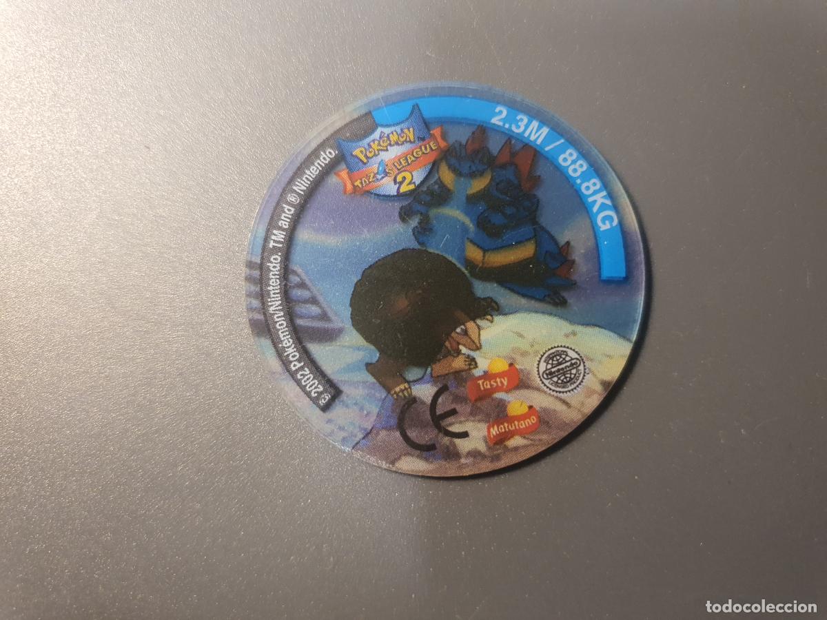 Juguetes antiguos y Juegos de colecci&oacute;n: TAZO POKEMON -- A&Ntilde;O 2002 -- POKEMON TAZOS LEAGUE 2 -- MATUTANO - ESPA&Ntilde;A -- N&ordm; 160 76