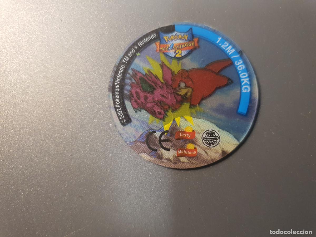 Juguetes antiguos y Juegos de colecci&oacute;n: TAZO POKEMON -- A&Ntilde;O 2002 -- POKEMON TAZOS LEAGUE 2 -- MATUTANO - ESPA&Ntilde;A -- N&ordm; 79 33
